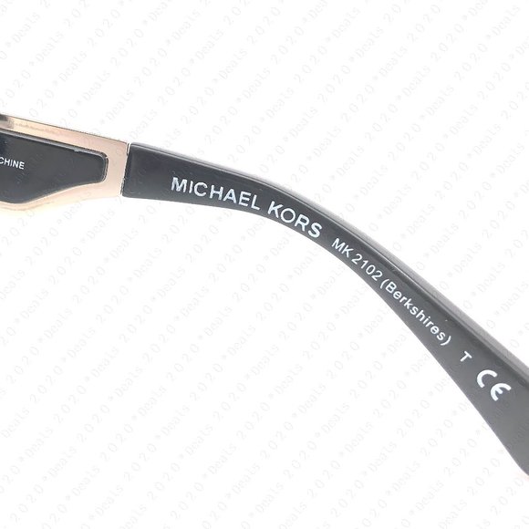 Michael Kors Berkshires MK2102 322387 54mm Grey Tortoise Sunglasses - Picture 11 of 11